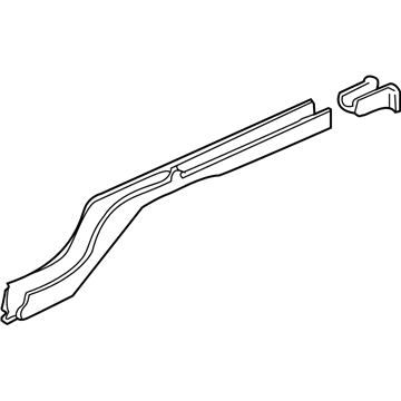 Chevy 88954383 Rear Rail