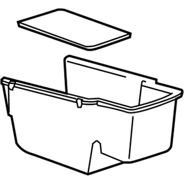 Chevy 20905126 Compartment Box