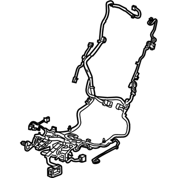 GM 23103683 Harness Assembly, Driver Seat Suspension Air Supply