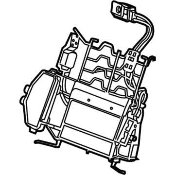 Cadillac 23103684 Lumbar Support