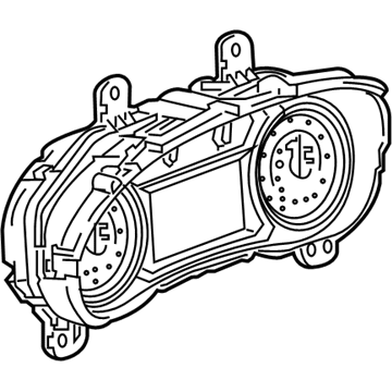 Chevy 84128307 Cluster Assembly