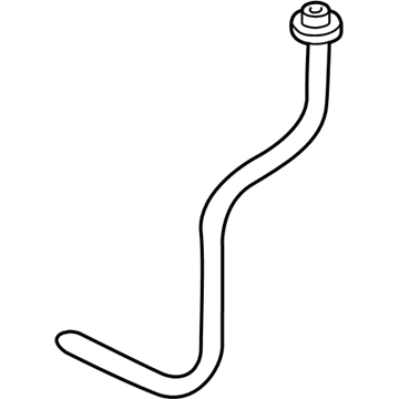 GM 15773661 Transmission Fluid Cooler Lower Pipe