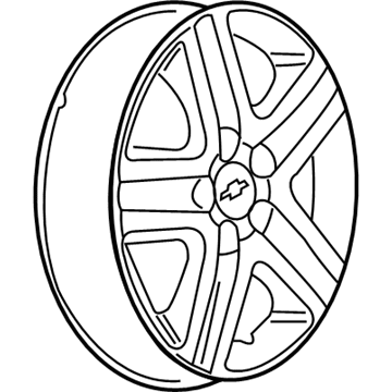 Chevy 9597539 Wheel Cover