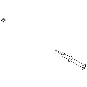 2011 Cadillac CTS Shock Absorber - 20829918