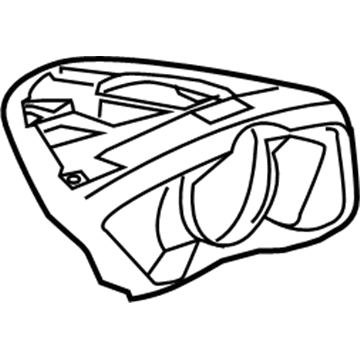 Cadillac 22761580 Cluster Bezel