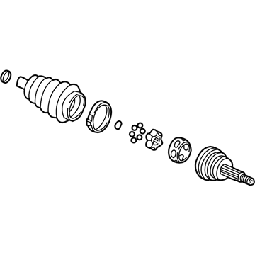 Saturn 22724177 Outer Joint Assembly