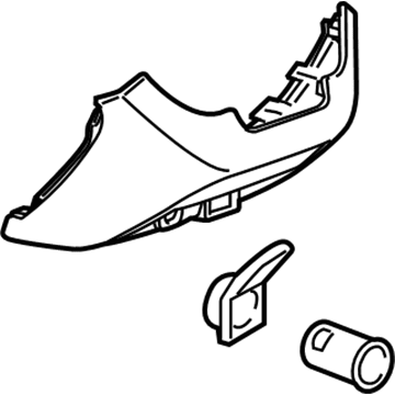 GM 22883569 Compartment Assembly, Instrument Panel *Shale