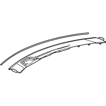 Chevy 22883585 Defroster Grille