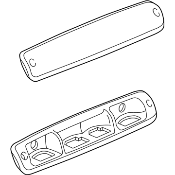 Cadillac 15044516 High Mount Lamp