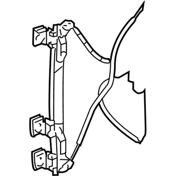 Chevy 19257036 Window Motor