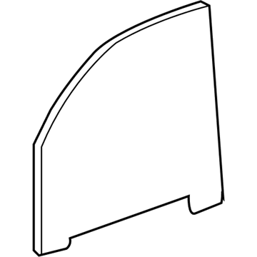 Chevy 25930348 Door Glass