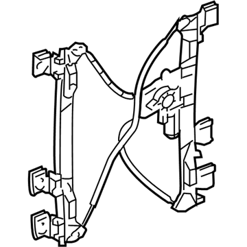 GMC 19331461 Window Regulator