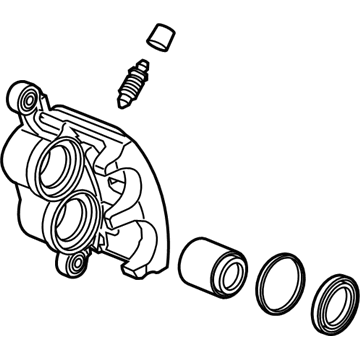 2024 Cadillac XT6 Brake Caliper Repair Kit - 13542337