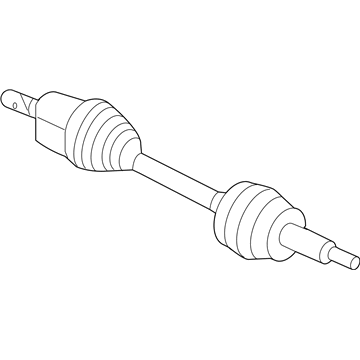 Cadillac 84878156 Axle Assembly