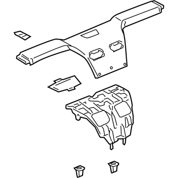 Pontiac 25917779 Finish Panel