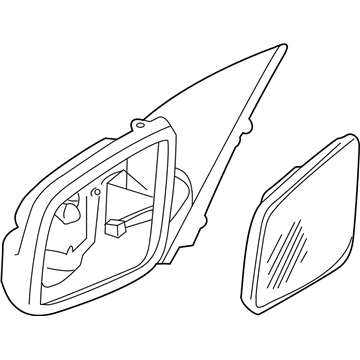 Pontiac 92194048 Mirror Assembly