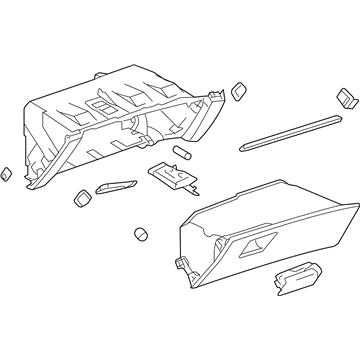 Buick 9009198 Glove Box Assembly