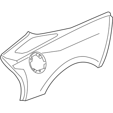 Chevy 84453013 Quarter Panel