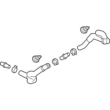 Chevy 42761129 Upper Hose & Tube