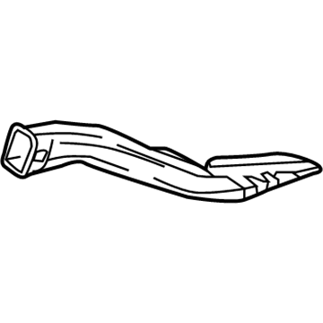 Chevy 22904197 Defroster Duct