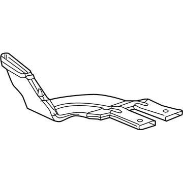 Chevy 22904192 Rear Duct