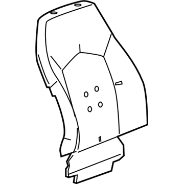 Cadillac 25939271 Seat Back Pad