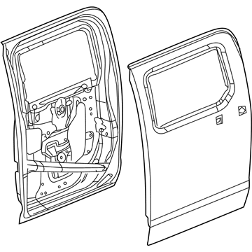 Hummer 93355073 Door Shell