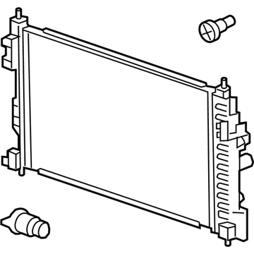 Chevy 23453634 Radiator