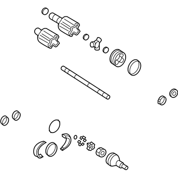 Chevy 26079789 Axle Assembly