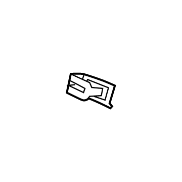 Chevy 90572589 Oil Inlet Tube Clamp