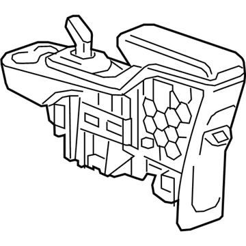 GM 42724058 Console Assembly, R/Flr *Light Ash Gr