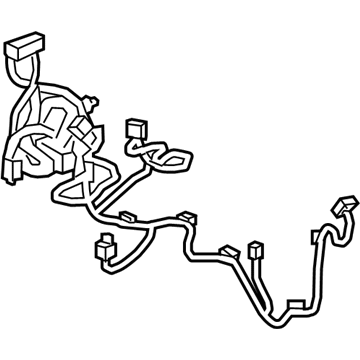 GM 42624992 Harness Assembly, F/Flr Cnsl Wrg