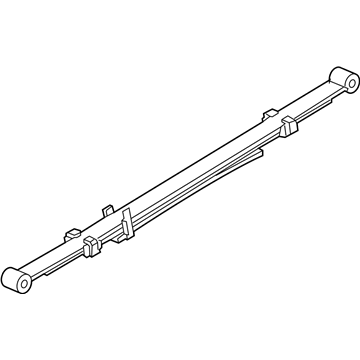 2006 GMC Canyon Leaf Spring - 25986745