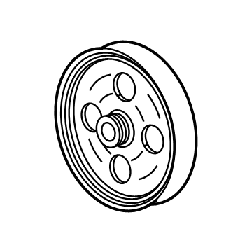 GMC 12682902 Pump Pulley