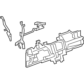 Saturn 25880041 Instrument Housing