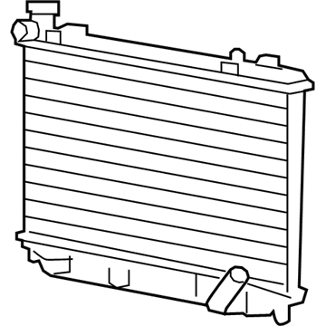 2008 Pontiac G8 Radiator - 92253246