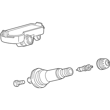 Pontiac 13540600 TPMS Sensor