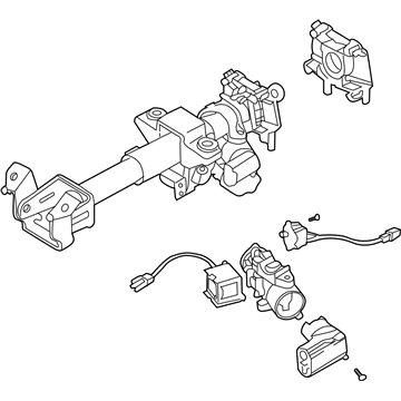 Chevy 96808467 Steering Column