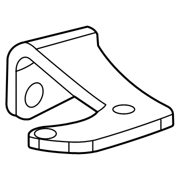 GMC 12729776 BRACKET,EXHAUST FRONT(LOWER)