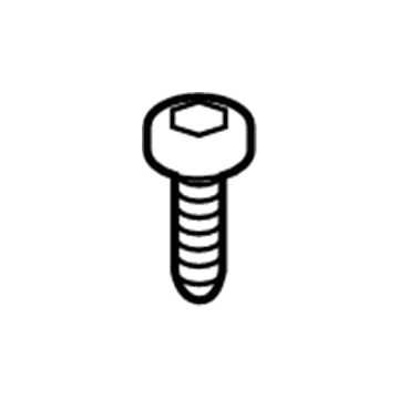 Cadillac 11611776 Center Belt Assembly Screw