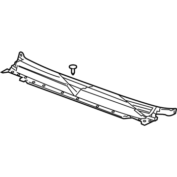 Cadillac 25872303 Cowl Grille