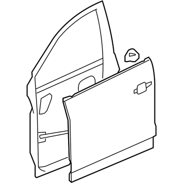 Saturn 20890821 Door Shell