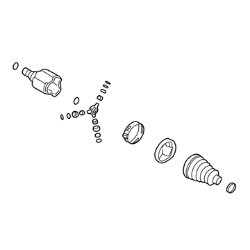 Saturn 22674179 Inner Joint Assembly