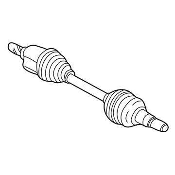 Saturn 15836779 Axle Assembly