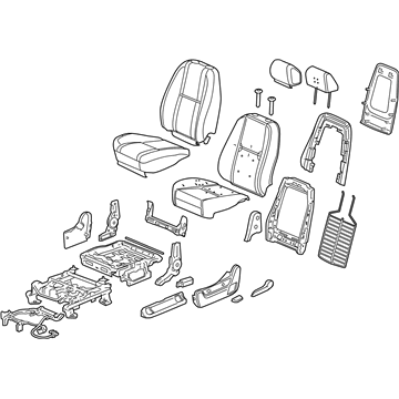 GMC 15904217 Seat Assembly