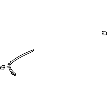 GM 13274805 Molding,Instrument Panel Upper