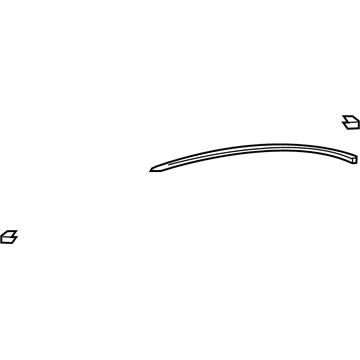 GM 22742068 Molding Assembly, Instrument Panel Upper *Hawaiian Coa