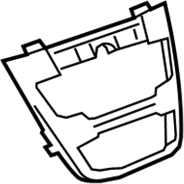 GM 22759483 Panel,Instrument Panel Lower Center Trim