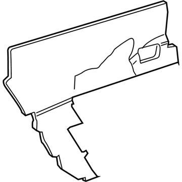 GM 25851686 Insulator, Rear Side Door