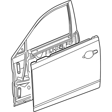 Cadillac 15880691 Door Shell